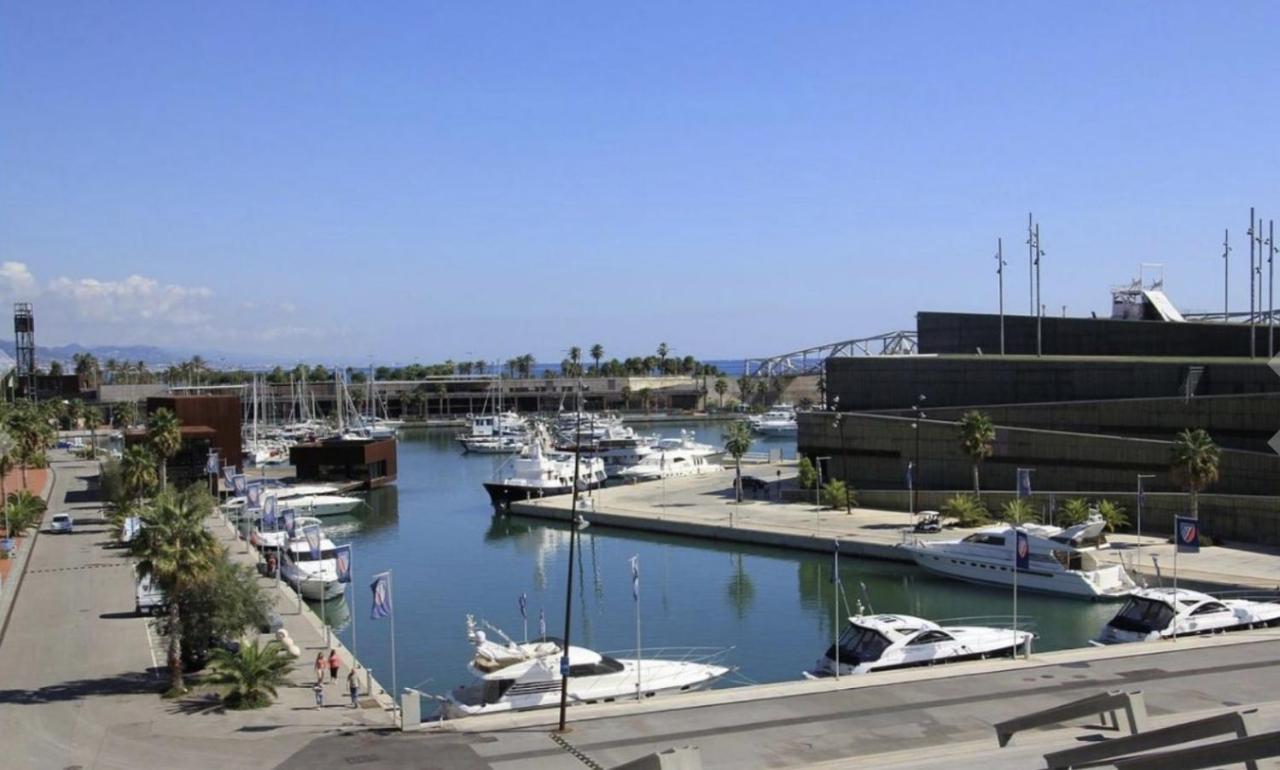 Beach & Culture Barcelona Port Forum Penthouse Apartment Sant Adria de Besos Dış mekan fotoğraf