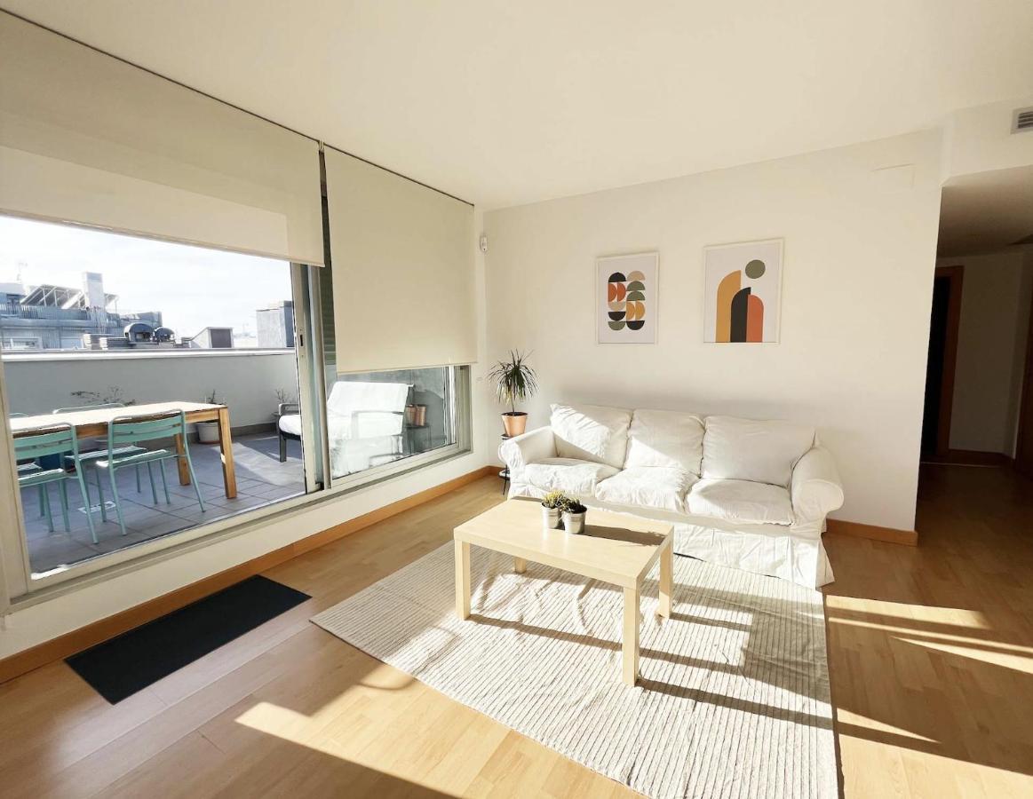 Beach & Culture Barcelona Port Forum Penthouse Apartment Sant Adria de Besos Dış mekan fotoğraf